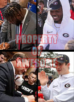 Load image into Gallery viewer, Stetson Bennett, Kirby Smart 2021-22 Georgia Bulldogs national champions team signed 16x20 photo with proof
