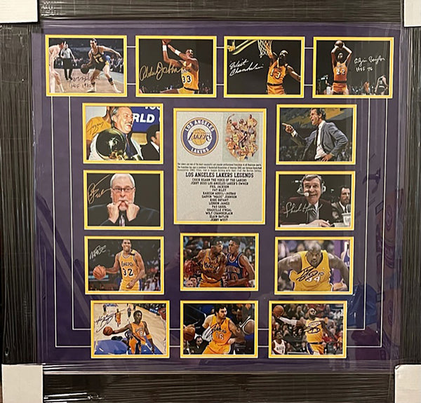 Chick Hearn Autographed Memorabilia  Signed Photo, Jersey, Collectibles &  Merchandise