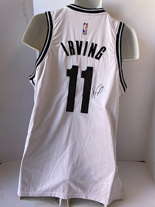 Brookyln Nets Kyrie Irving signed jersey signed with proof