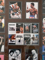Load image into Gallery viewer, Rocky Sylvester Stallone, Burgess Meredith, Carl Weathers signed and framed cast signed  and framed with proof
