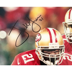 Frank Gore and Colin Kaepernick San Francisco 49ers 8x10 photo signed