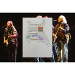 Load image into Gallery viewer, Neil Young David Crosby Graham Nash Stephen Stills CSNY guitar pickguard signed
