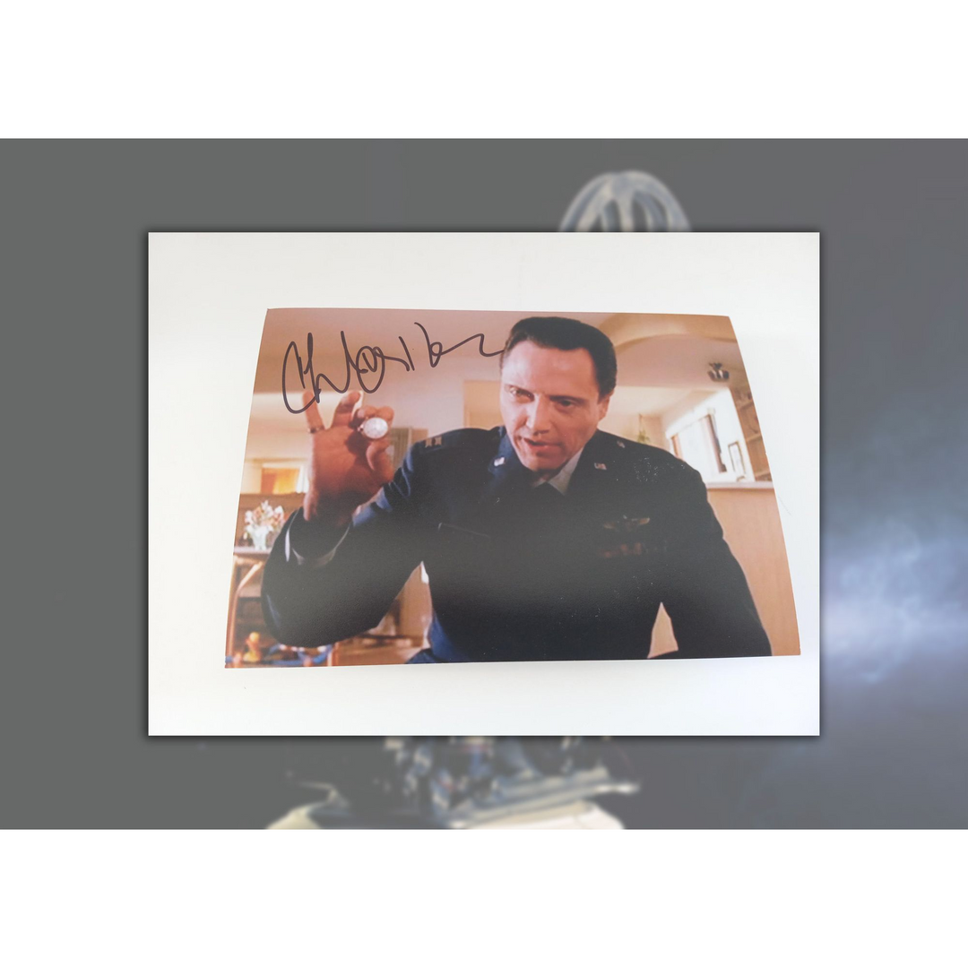 Christopher Walken Pulp Fiction 5X7 photo signed with proof