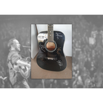 Load image into Gallery viewer, Dave Matthews, LeRoi Moore , Boyd Tinsley, Stephan Lessard, Carter Buford 39-in Huntington acoustic guitar signed with proof
