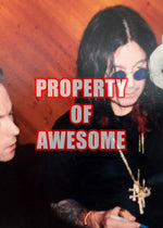 Load image into Gallery viewer, Ozzy Osbourne signed microphone with proof
