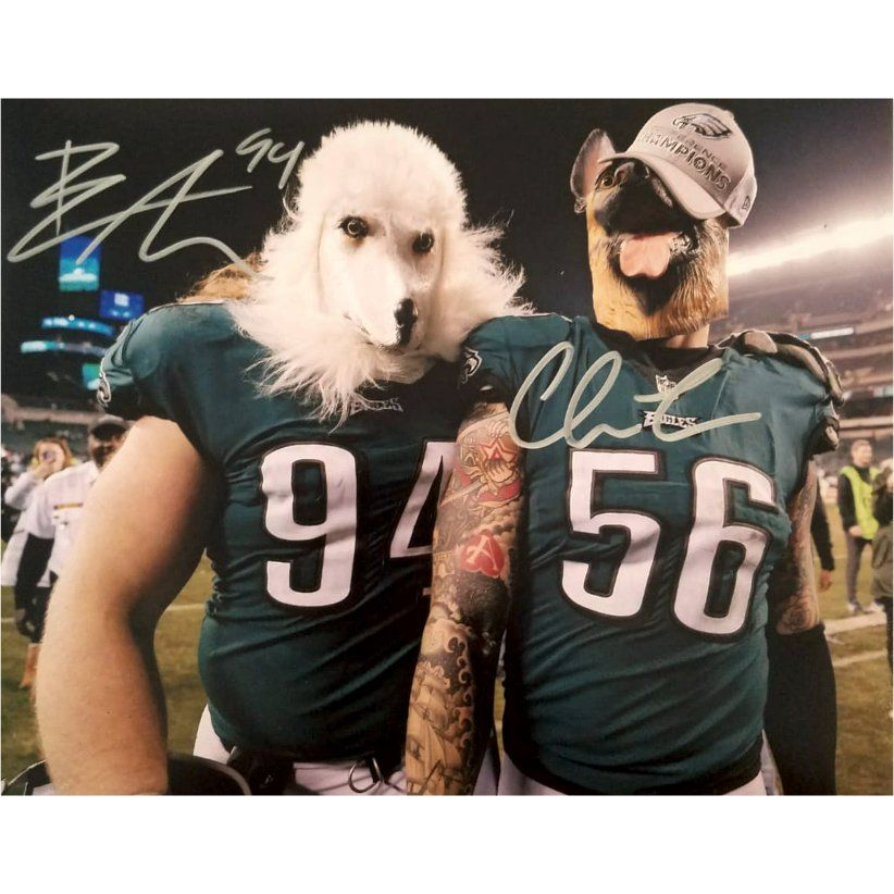 Philadelphia Eagles Chris Long and Beau Allen 8x10 photo signed – Awesome  Artifacts