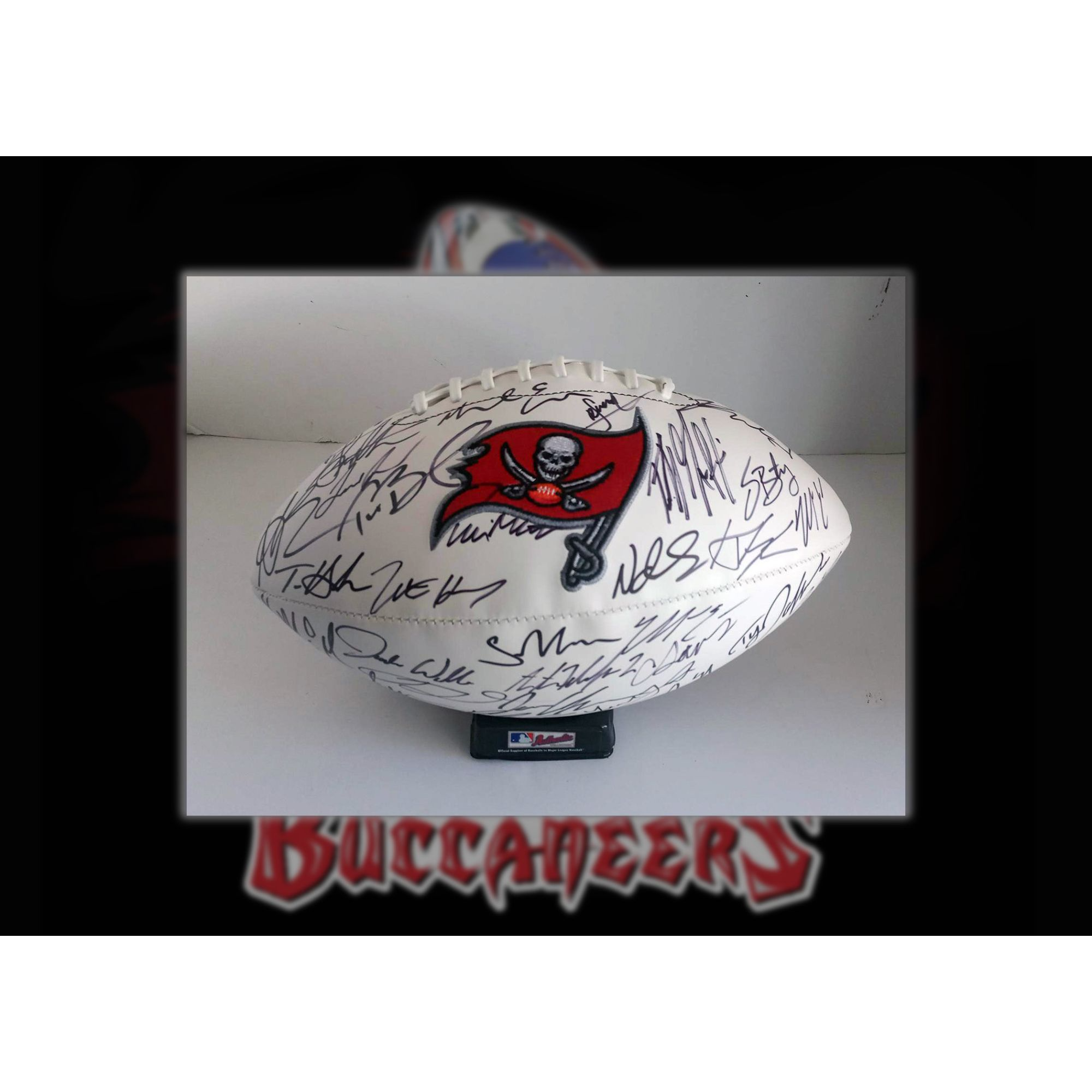 Rob Gronkowski Signed Tampa Bay Buccaneers Speed Full Size 2020