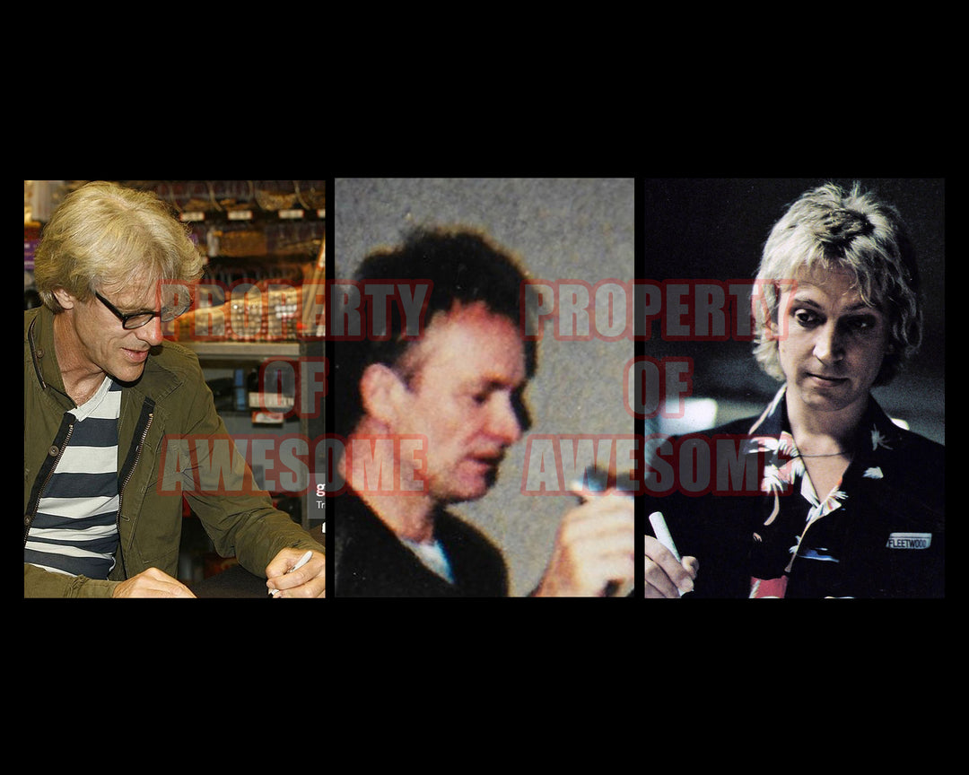 Sting Gordon Sumner, Andy Summer, Stewart Copeland, The Police 14-inch tambourine signed with proof