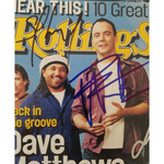 Load image into Gallery viewer, Dave Matthews LeRoi Moore Stephan Lessard Boyd Tinsley Carter Beauford  DMB Rolling Stone magazine signed with proof
